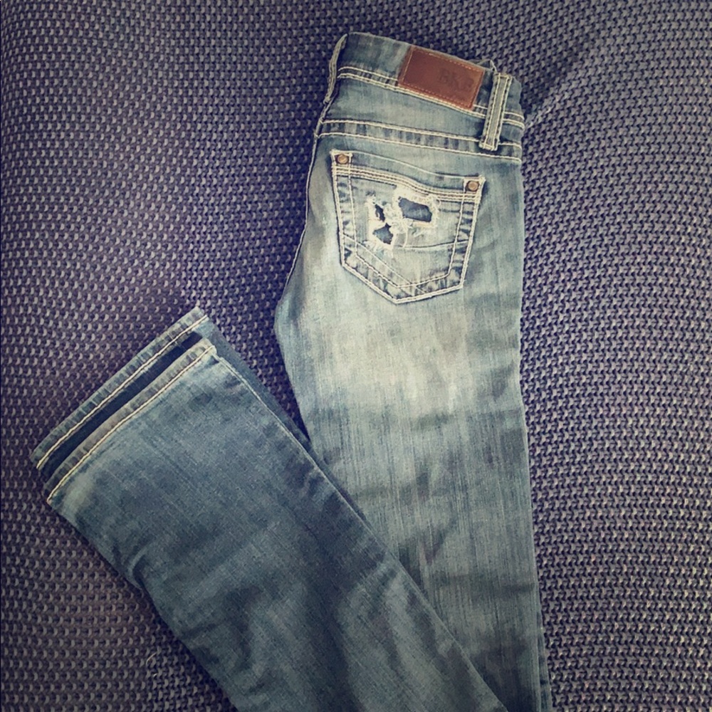 BKE STELLA Denim Jeans size 24    37 1/2 inseam